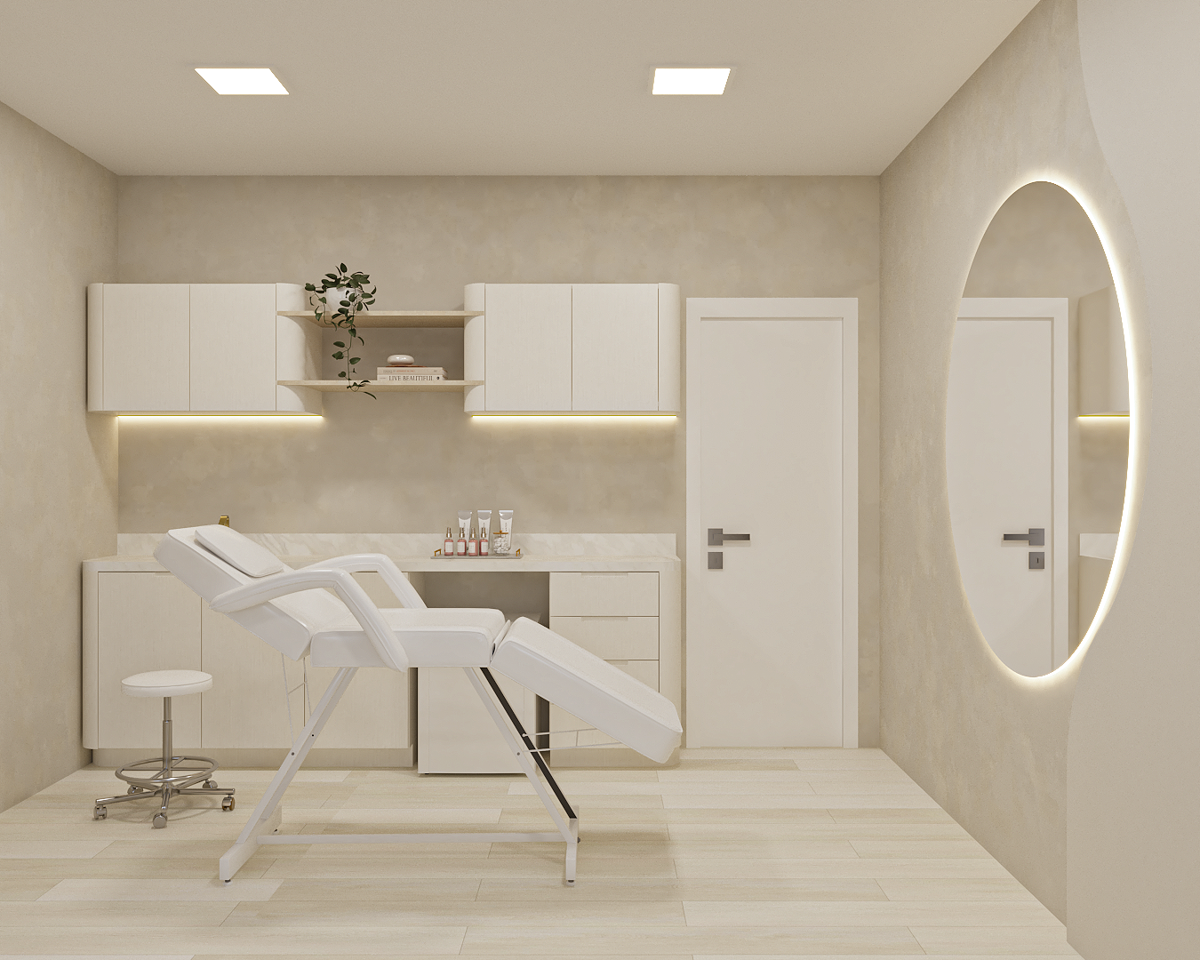 Treatment room at Emerald Aesthetic Clinic
