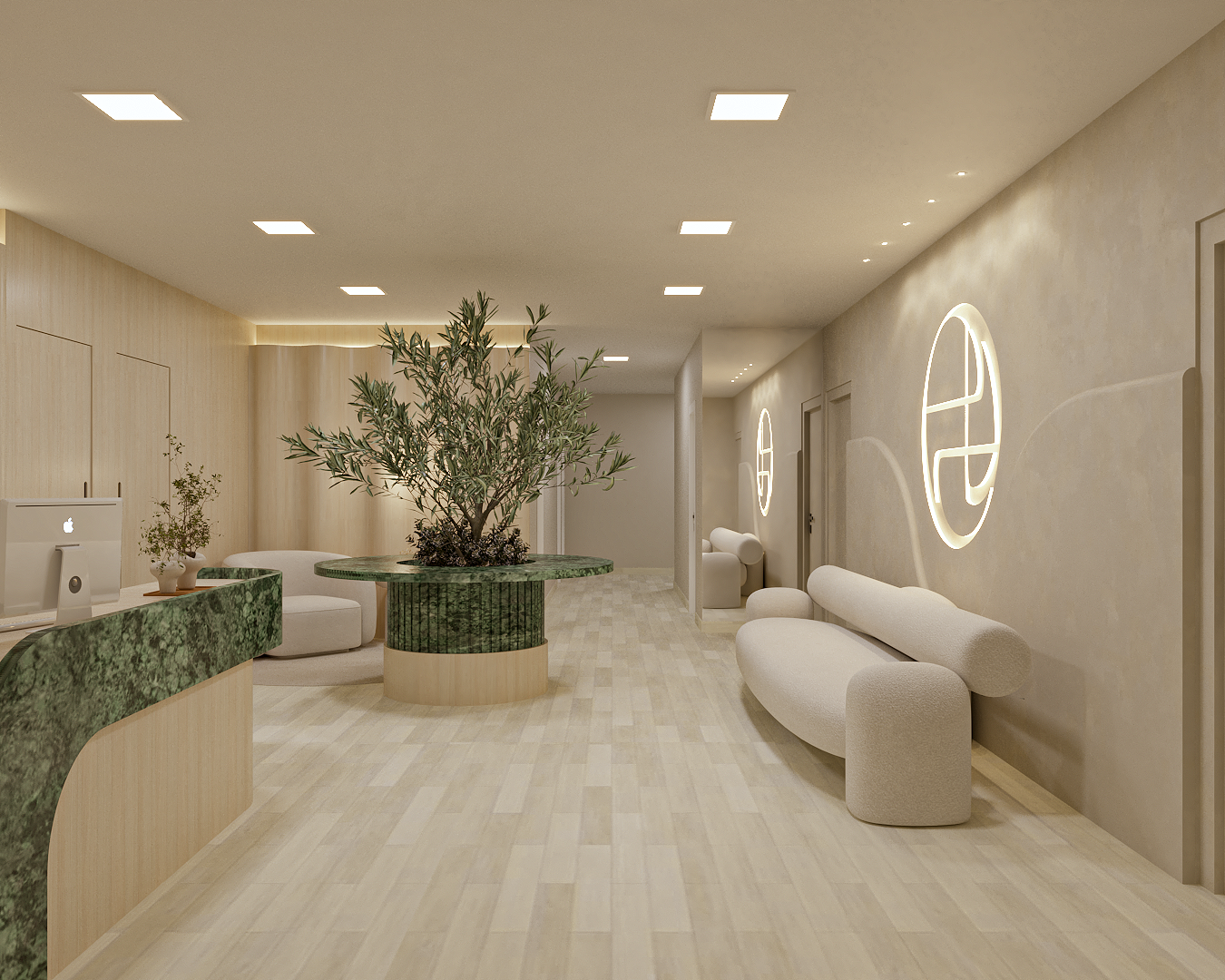 Reception of Emerald Aesthetic Clinic